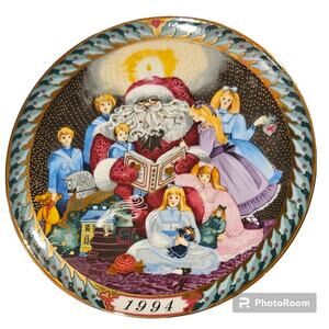 Bing & Grondahl 1994  "Christmas Stories" Copenhagen Porcelain Plate
